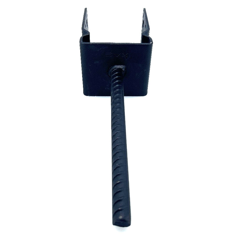 Patka s prolisem široká hlava 141x120mm černá