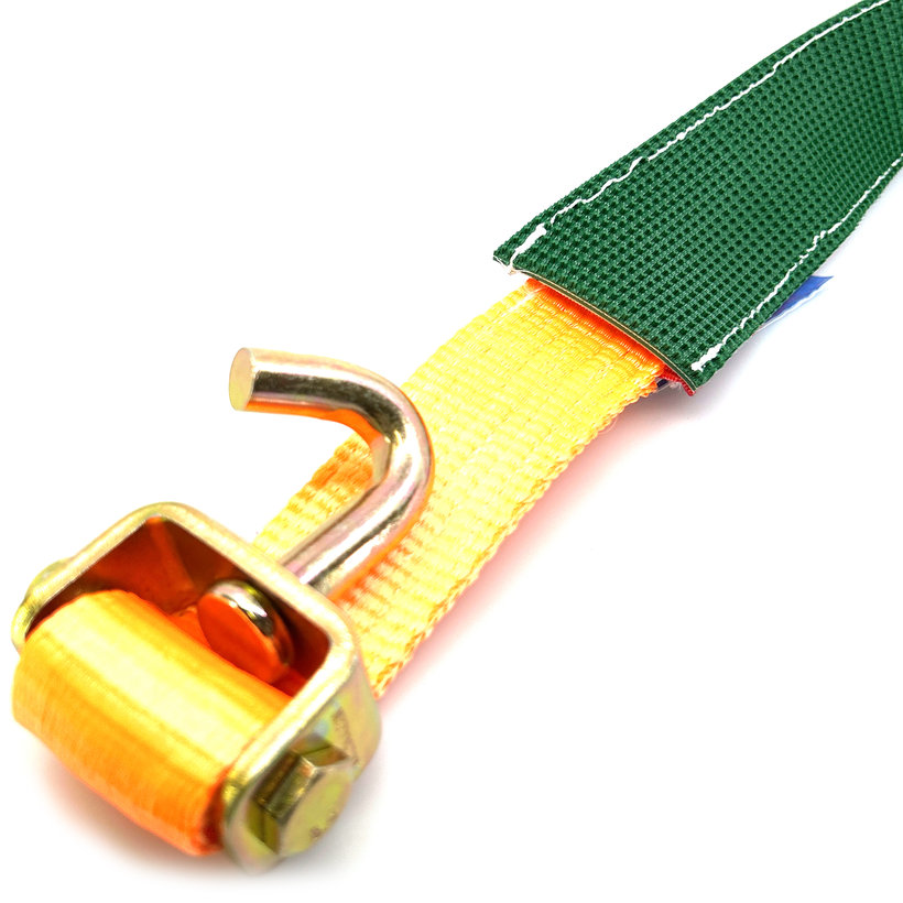 Gurtna na odtahovku s návlekem 4T - 3,5 m + 3 otočné háky