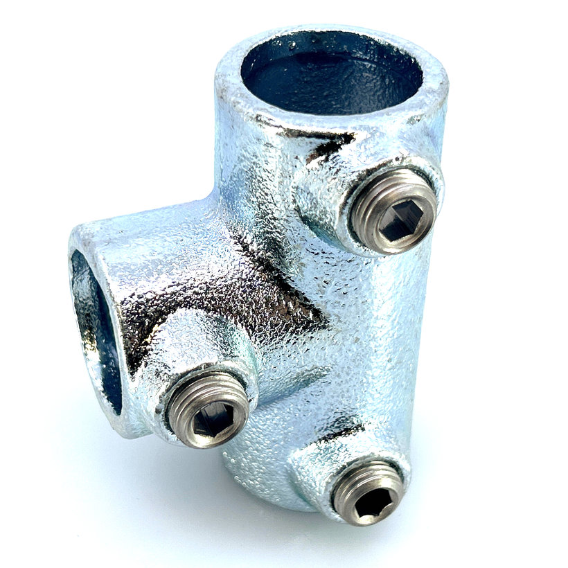 Spojovací článek ve tvaru T 27 mm - pozinkovaný