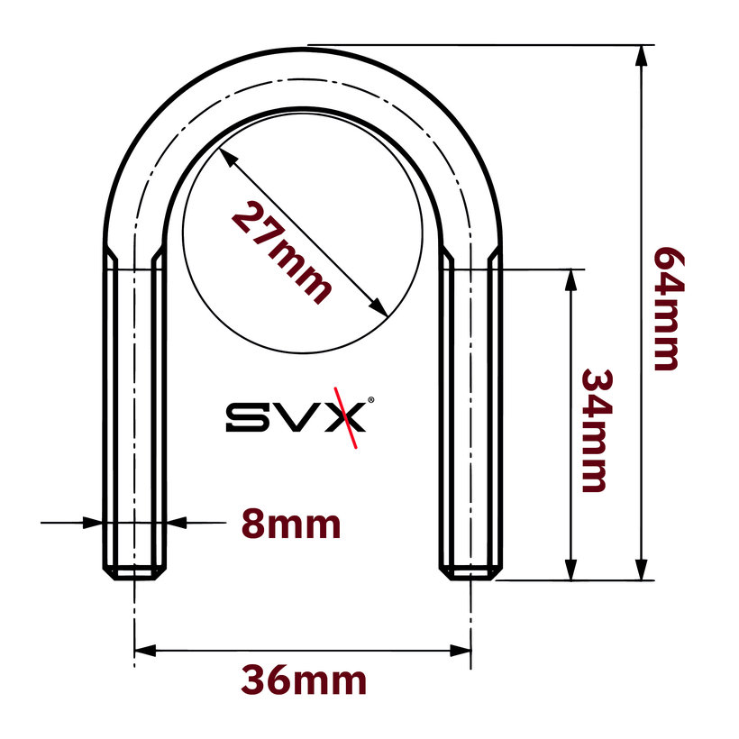 Třmen potrubní zn 20-27mm