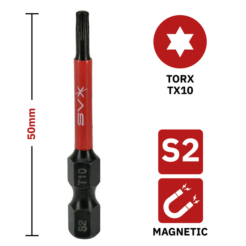 Bit magnetický TX10x50mm