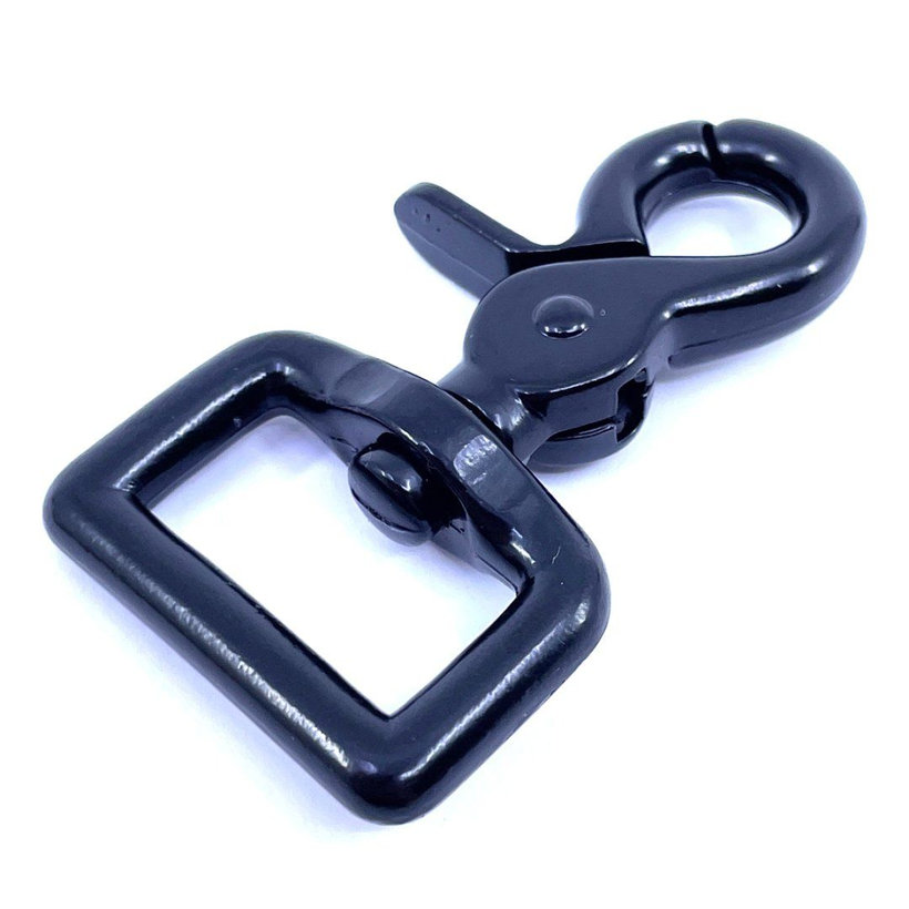 Karabina vypouštěcí černá 64x25mm