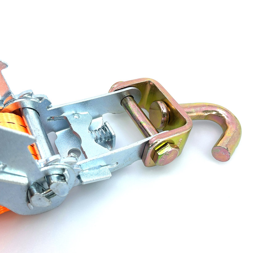 Gurtna na odtahovku s návlekem 4T - 3,5 m + 3 otočné háky