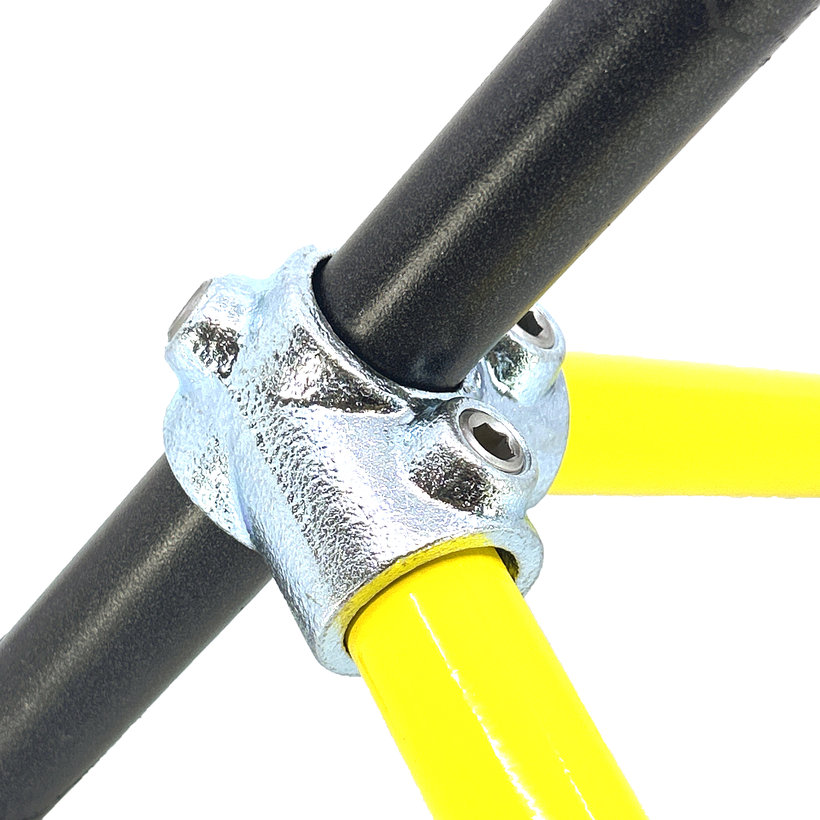 Spojovací článek čtyři větve 27 mm - pozinkovaný