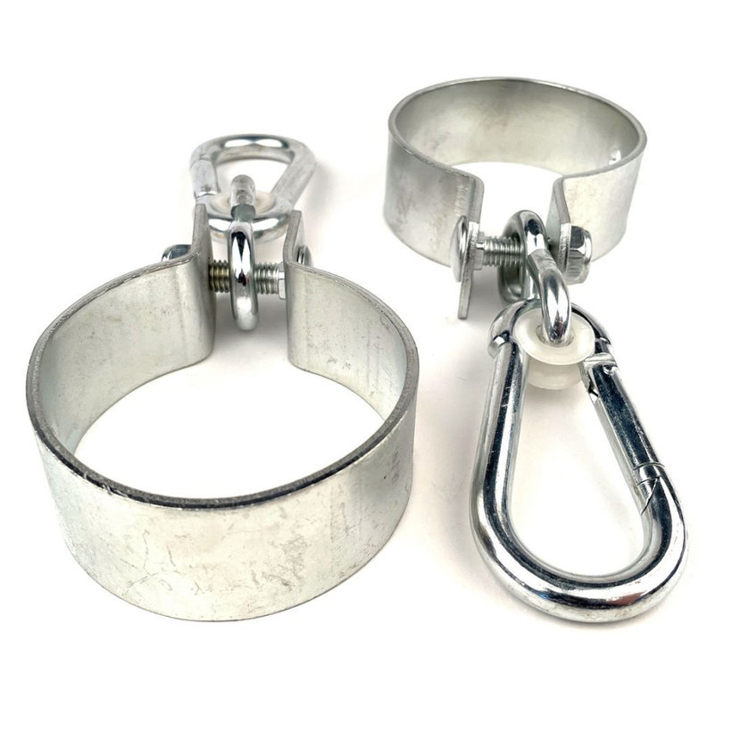 Objímka houpačková s karabinou zn 80mm