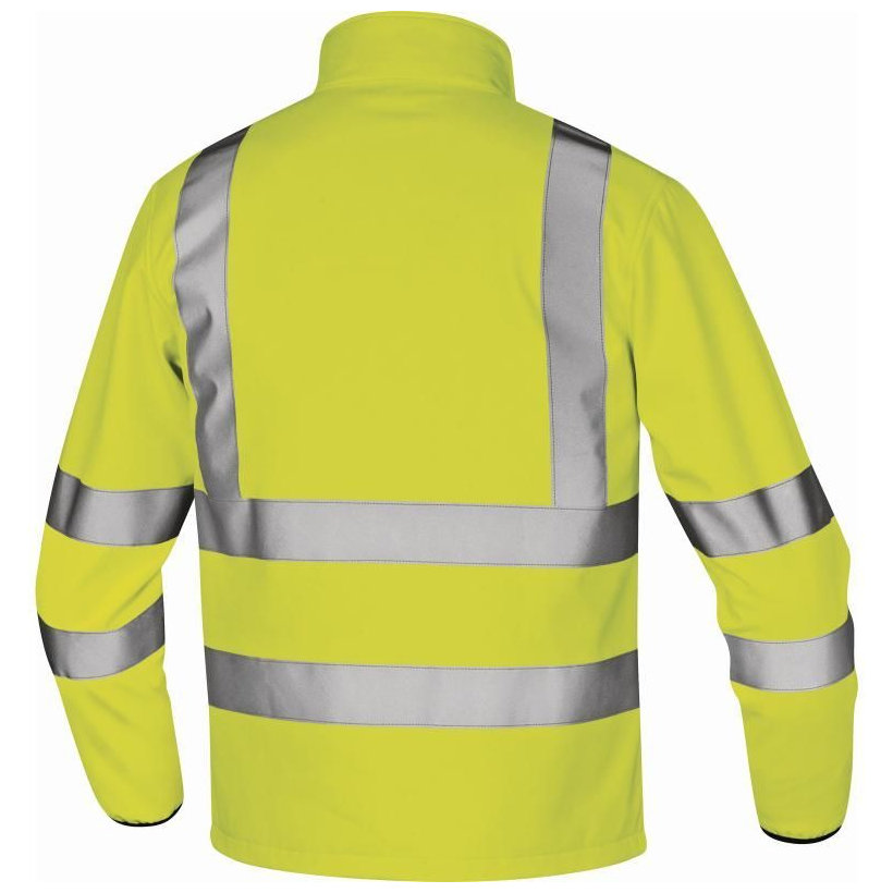 Reflexní softshellová bunda LEGA žlutá M