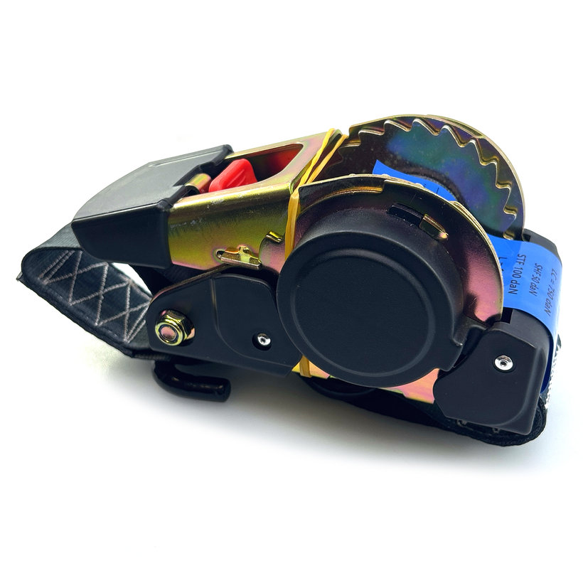 Upínací samonavíjecí pás / kurtna / s navíječem a háky 1,8M