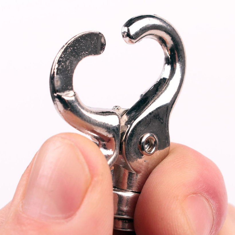 Karabina vypouštěcí poniklovaná 20x70mm