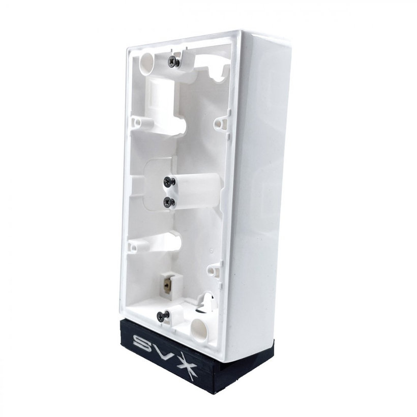 Valena 2 krabice na omítku bílá