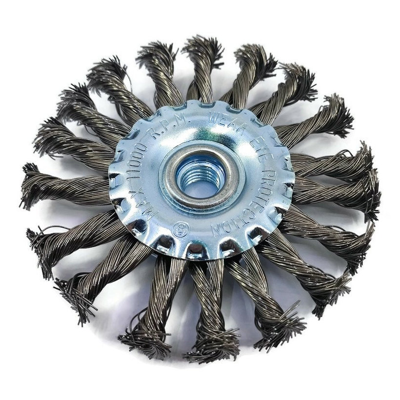 Kartáč okružní copánkový M14-100mm