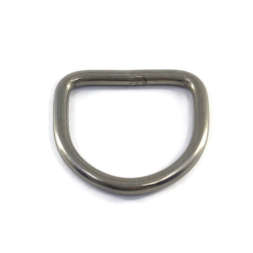 Nerezový kroužek svařovaný tvar D A4 4 mm