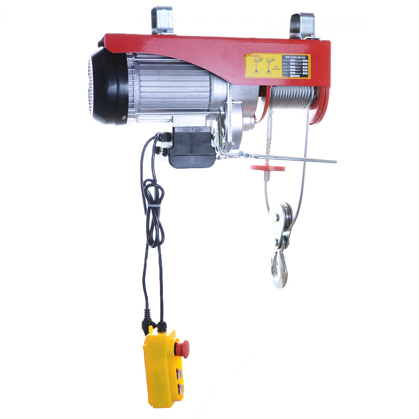 Mini elektrický kladkostroj 200kg 4mmx12m