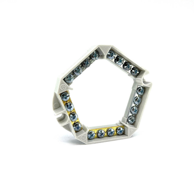 Svorkovnice věneček 5P šedá