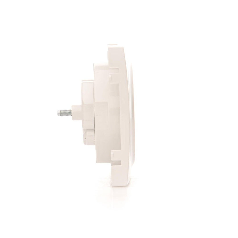 Kryt jednoduché zásuvky s uzemněním - bílý