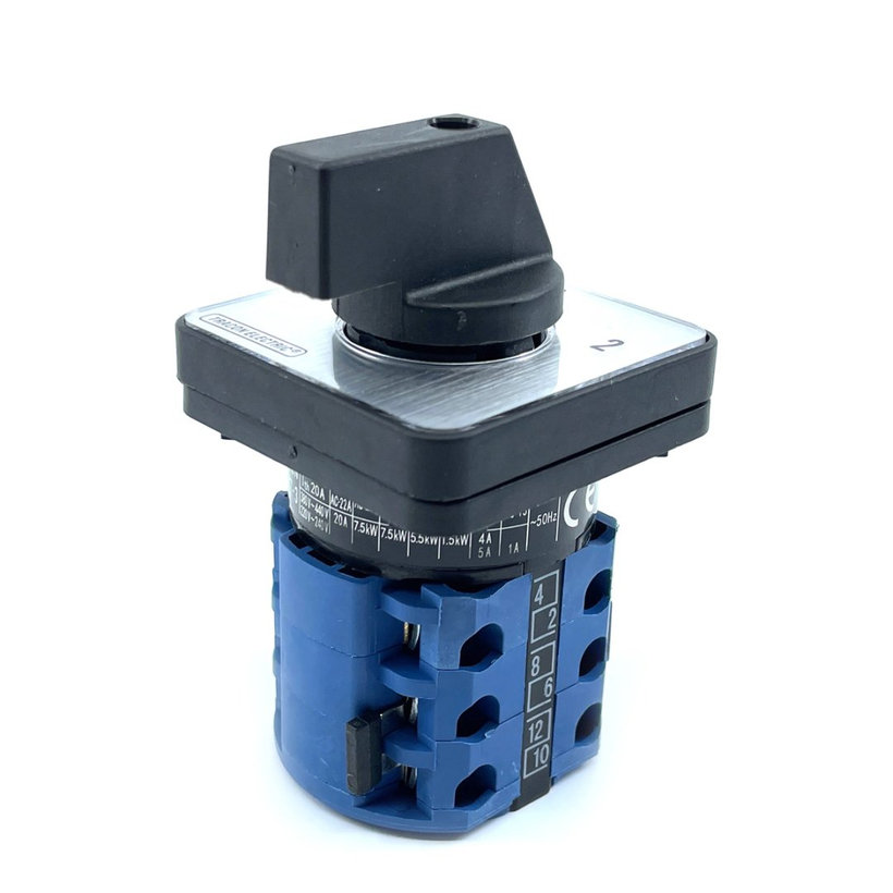 Reverzační vačkový přepínač 20A