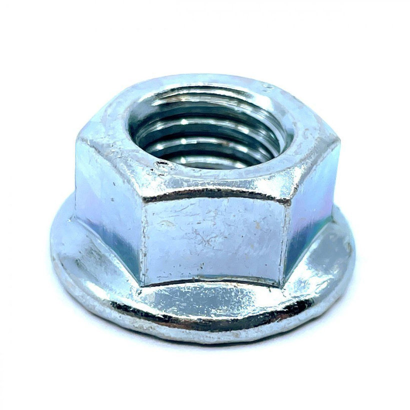 Matice s ozubeným límcem DIN 6923 zn M16