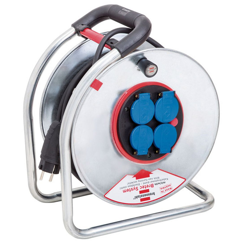 Prodlužovací kabel na bubnu SUPER-SOLID 33m