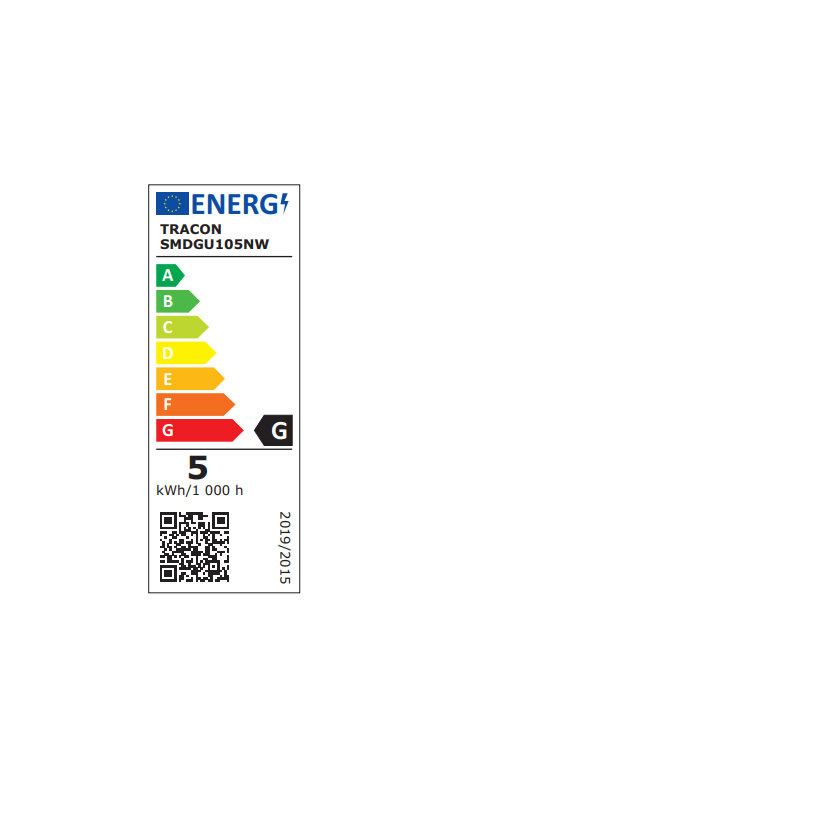 LED žárovka SMD GU10 5W - neutrální bílá