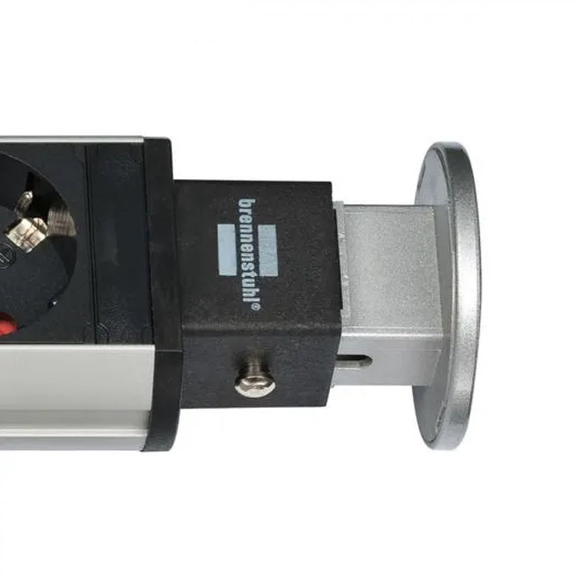 Inovativní stolová zásuvka Tower Power s USB-nabíječkou 2m