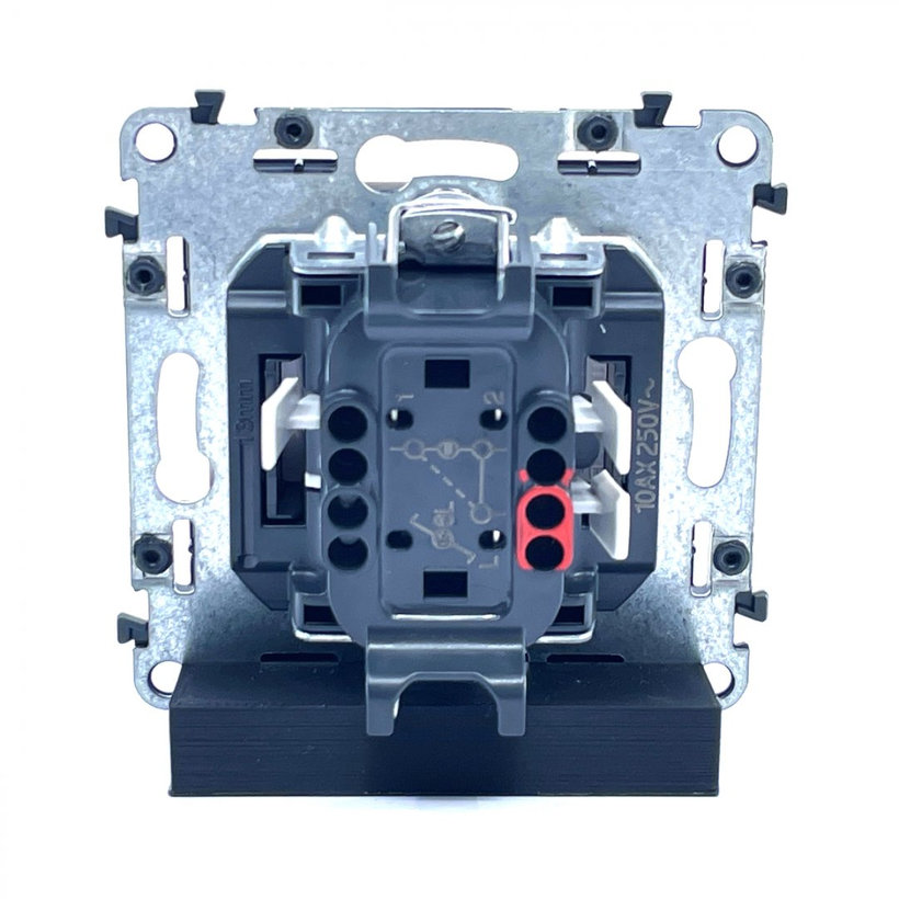 Valena LIFE vypínač č.6 bílý s podstvícením