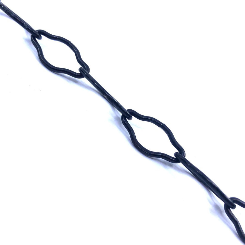 Řetěz ozdobný/černý zinek 1,5mm