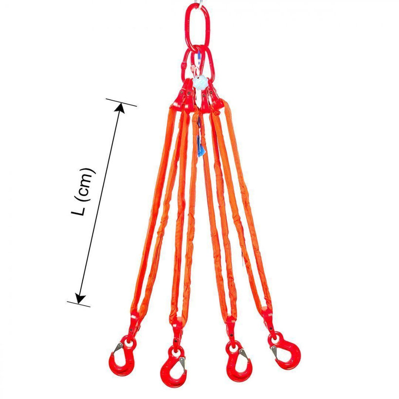 Textilní závěs OKO-4 HÁK 10 500/7500 kg, 4 m