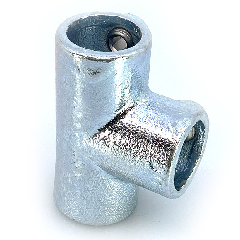 Spojovací článek ve tvaru T 27 mm - pozinkovaný