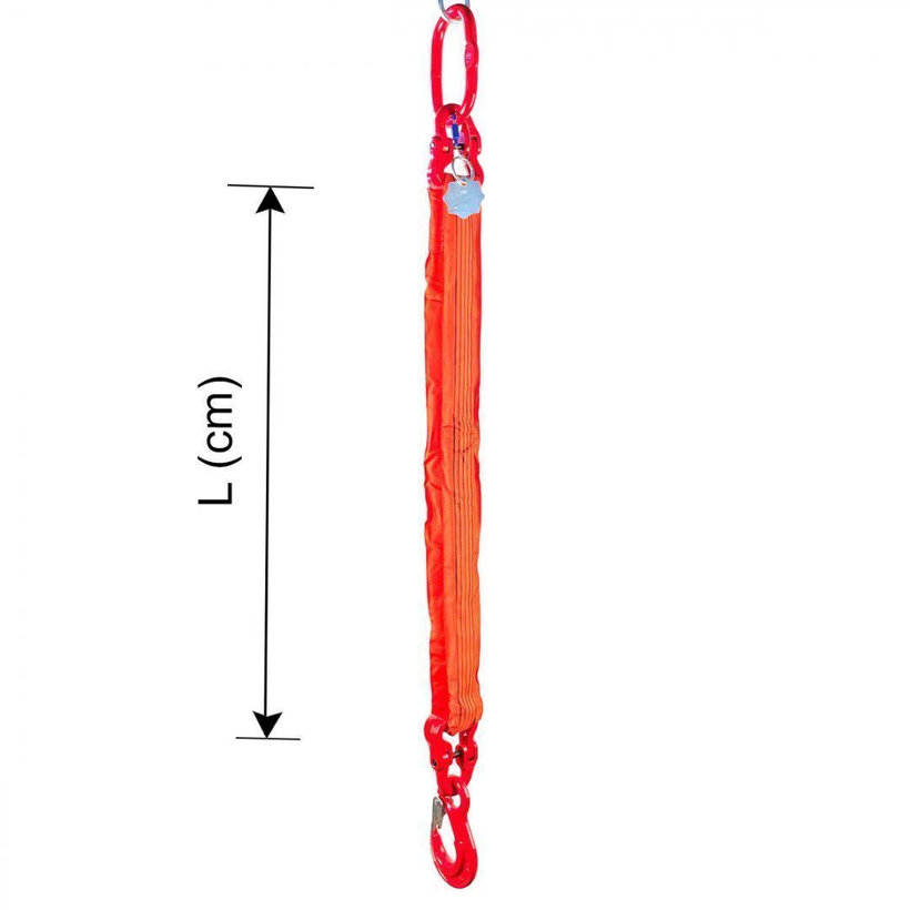 Textilní závěs OKO-HÁK 5000 kg, 4 m