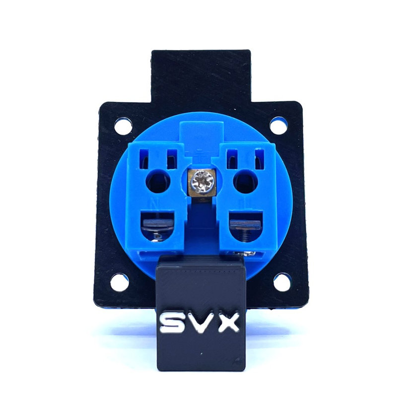 Vestavitelná sítová zásuvka