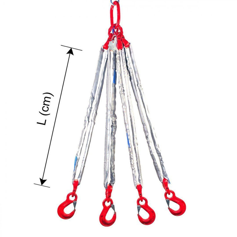Textilní závěs OKO-4 HÁK 8400/6000 kg, 4 m