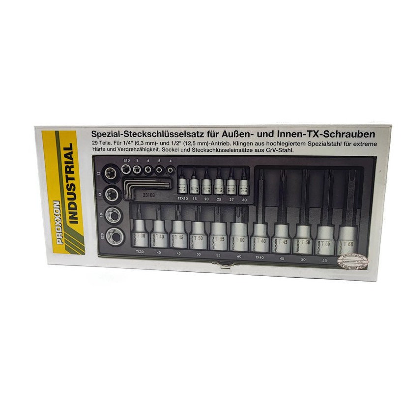 Sada nástrčných a zástrčných hlavic