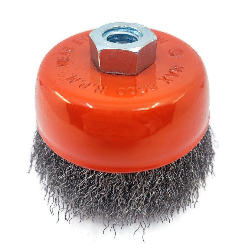 Kartáč hrníčkový vlnitý M14-100x0,3mm