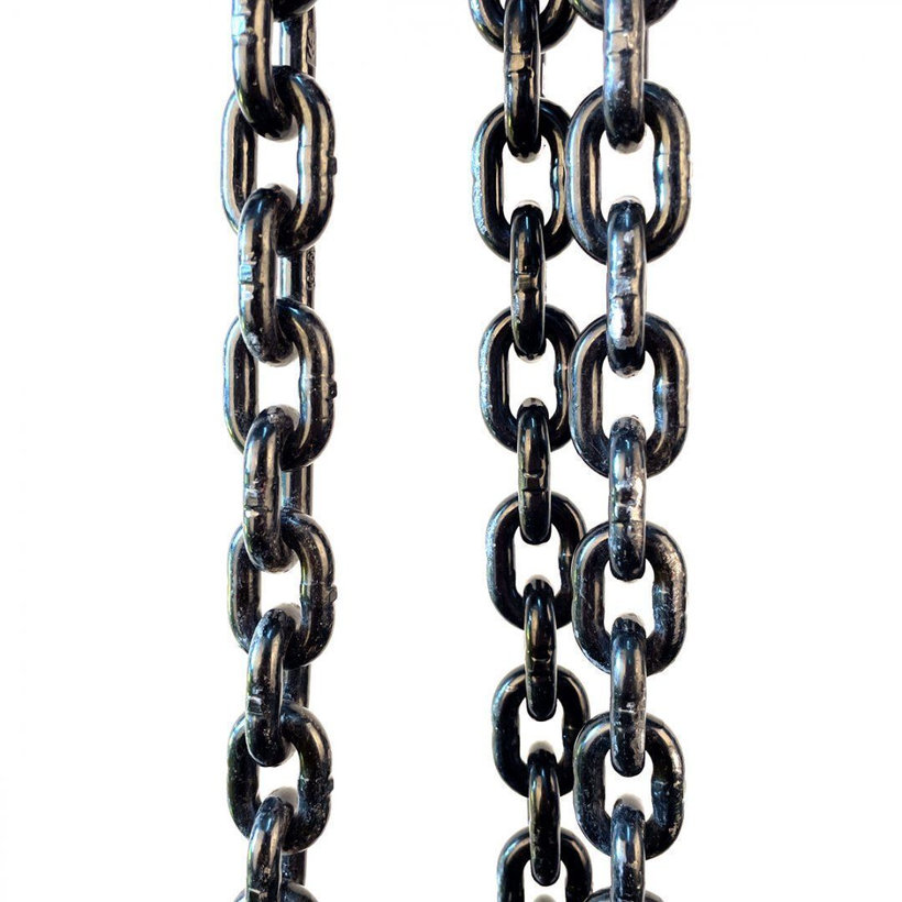 Řetězový závěs oko-3 háky tř 80 se zkracovačem (5 m, 17 000/11 800 kg, 16 mm)