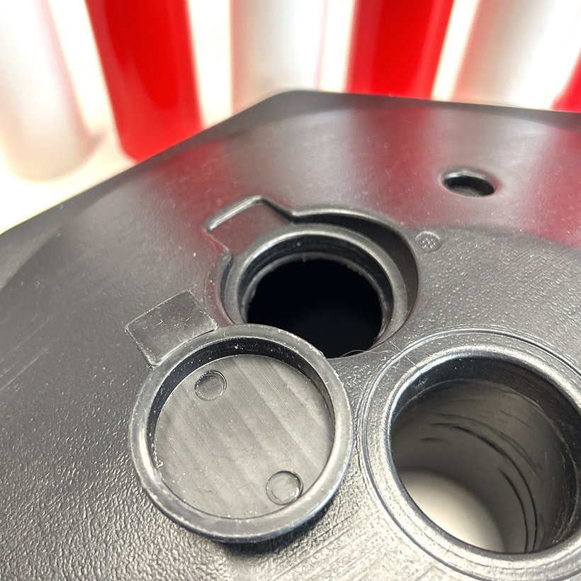 Silničářský podstavec červeno-bílý 90cm