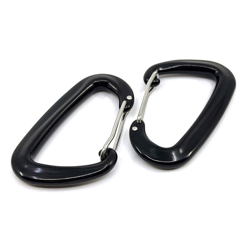 Karabina hliníková - černá 81mm