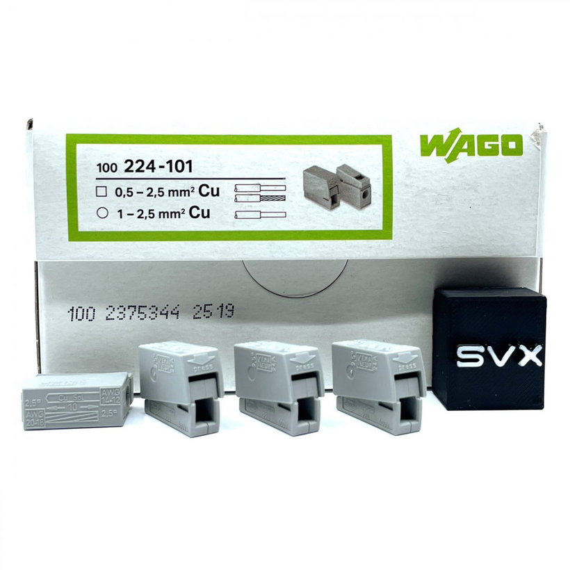 Svítidlová svorka 1,0-2,5 - 1 vodič