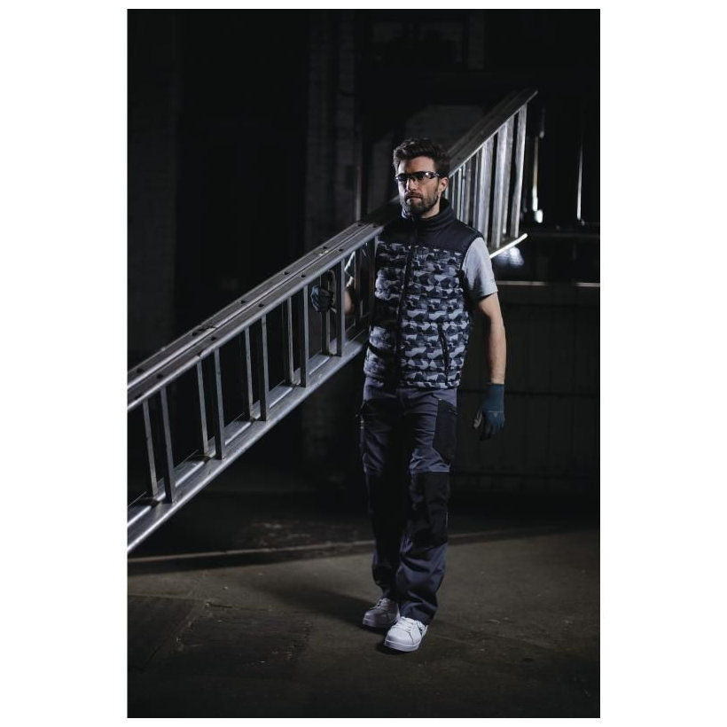 Péřová vesta G-DOON maskáčová XXL