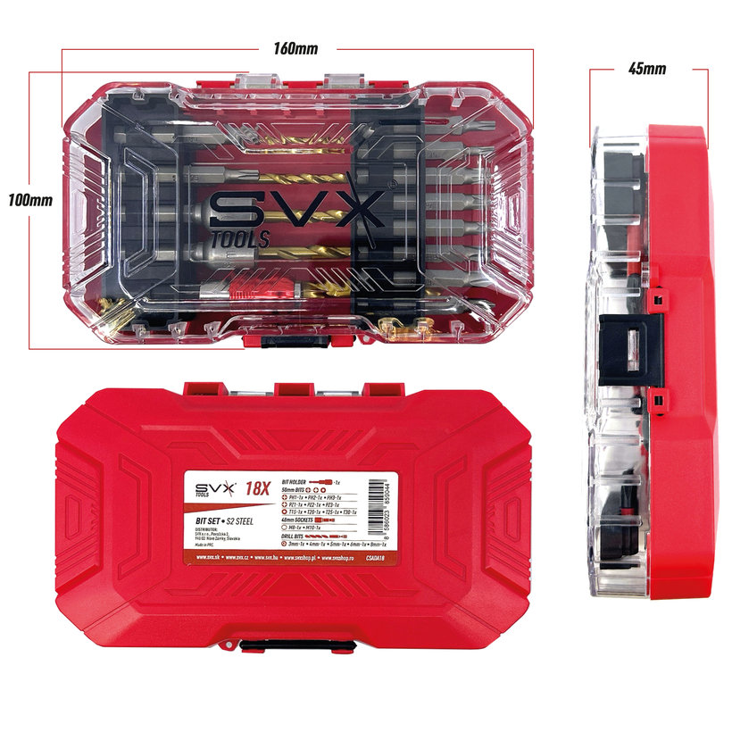 Sada bitů 18 dílná