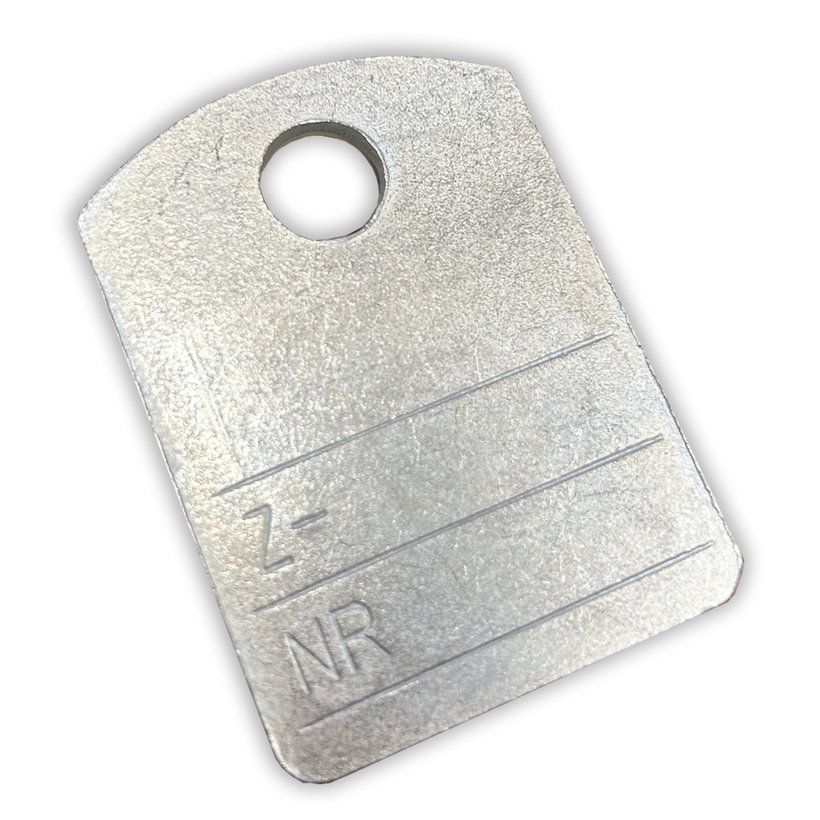 Identifikační štítek hranatý EG