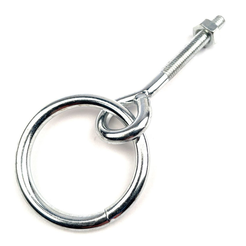 Oko se závitem a kroužkem Zn M10