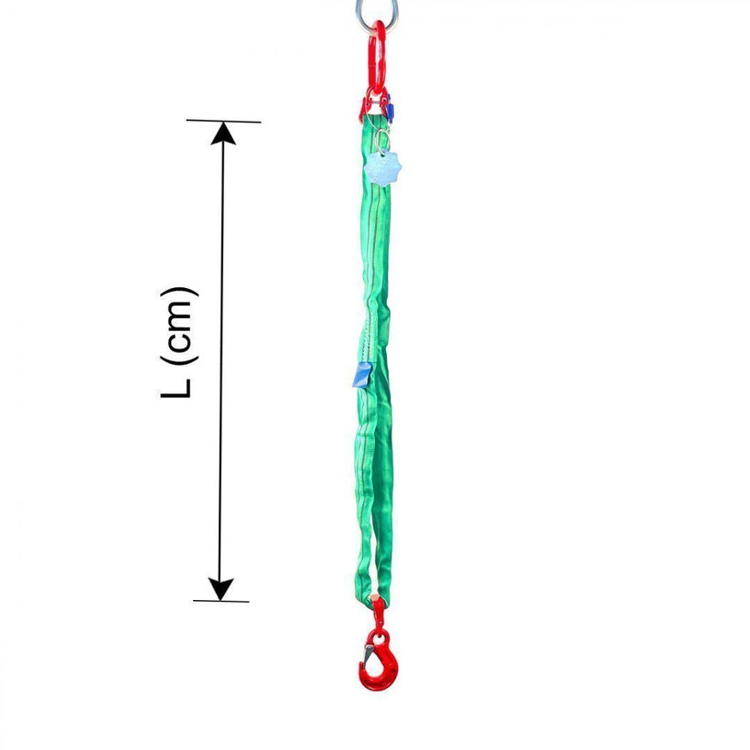 Textilní závěs OKO-HÁK 2000 kg, 6 m