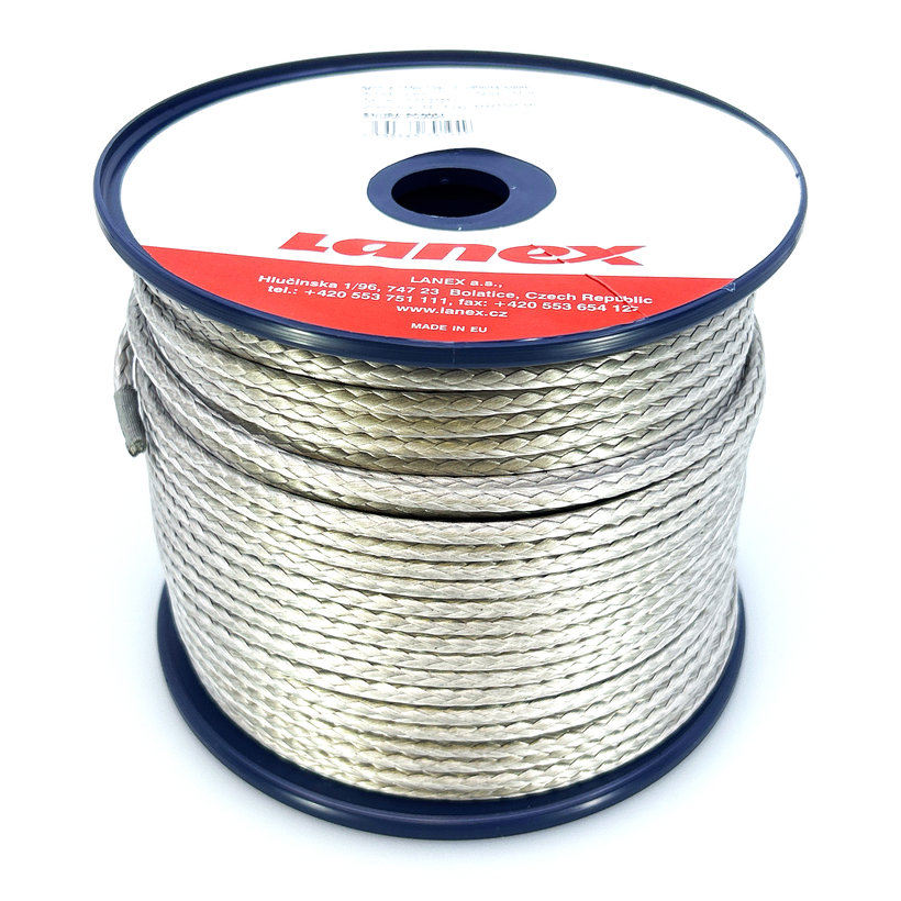 HMPE šňůra splétaná 8mm 30m