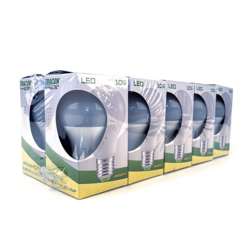 LED žárovka E27 10W neutrální bílá 10ks balení