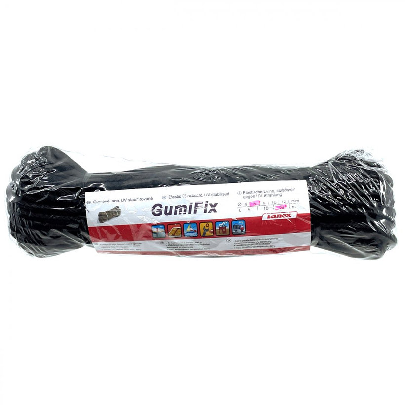 Gumolano s opletem 20m 6mm