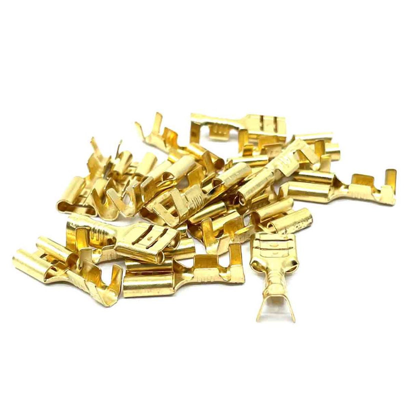 Neizolované lisovací dutinky ploché 2,5mm²