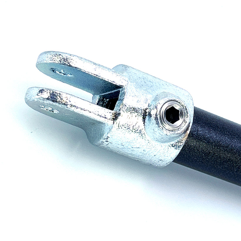 Konektor na podporu panelu 27 mm - pozinkovaný