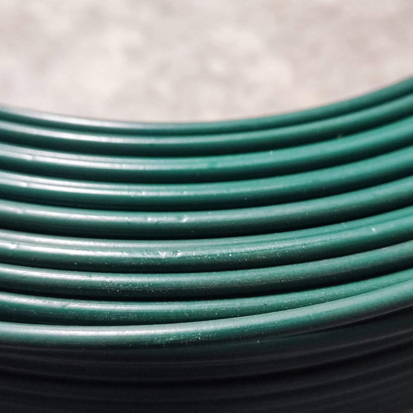 Drát napínací zelený