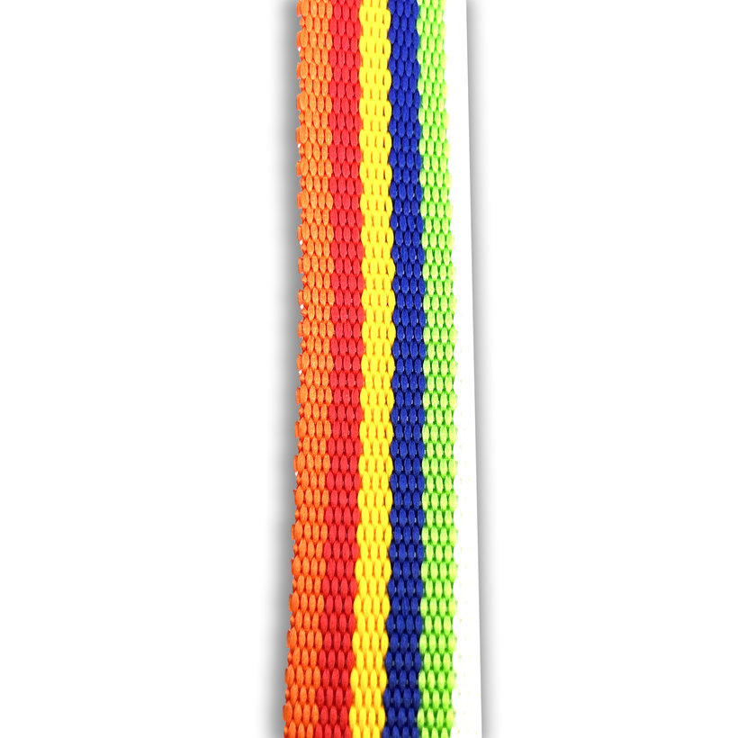 PPV popruh 25mm duhová