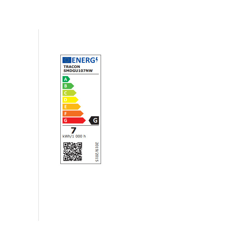 LED žárovka SMD GU10 7W - neutrální bílá