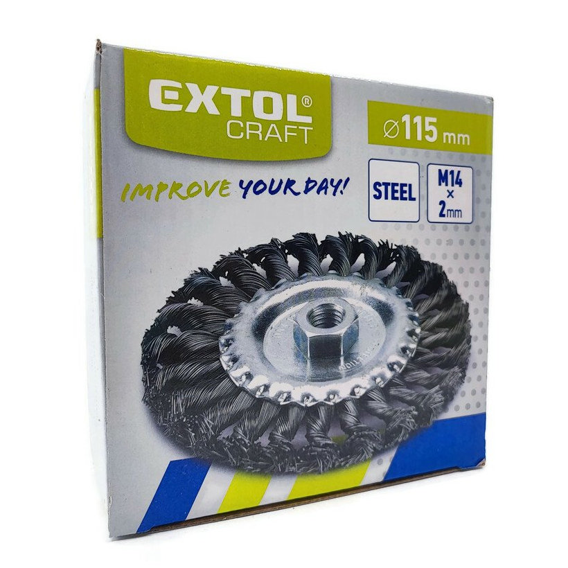 Kartáč okružní copánkový M14-115mm